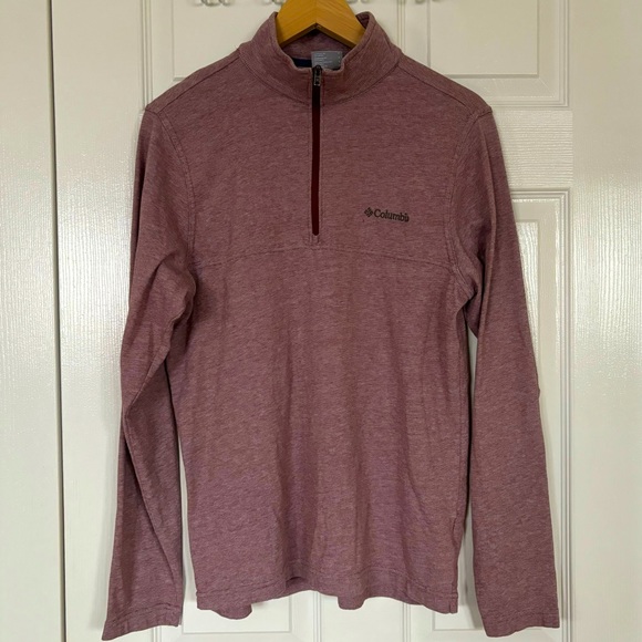 Columbia 1/4 Zip Lightweight Sweatshirt - Picture 1 of 7